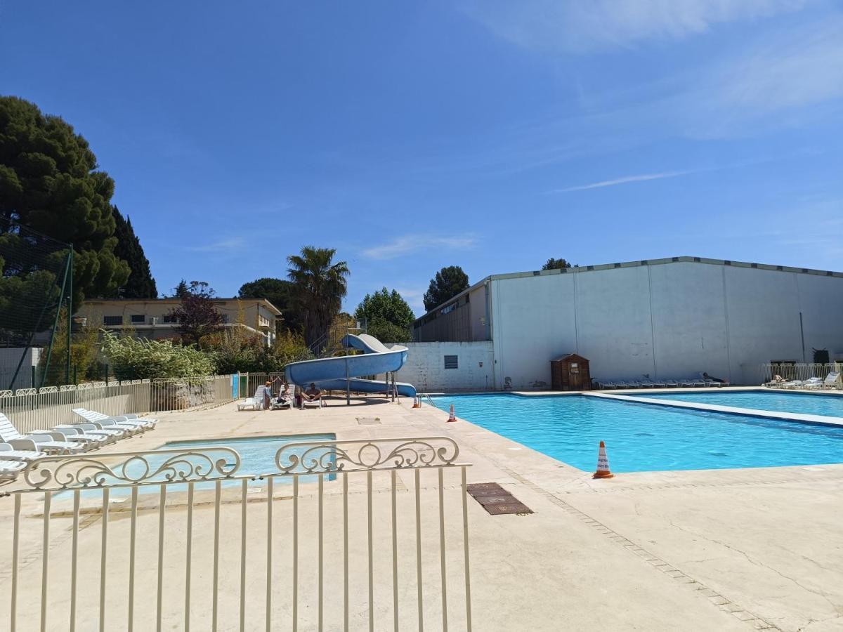Suite 1 Chambre, 1 Sejour, Climatise, Piscines, 400M De La Mer Ла Лонд-ле-Мор Екстериор снимка